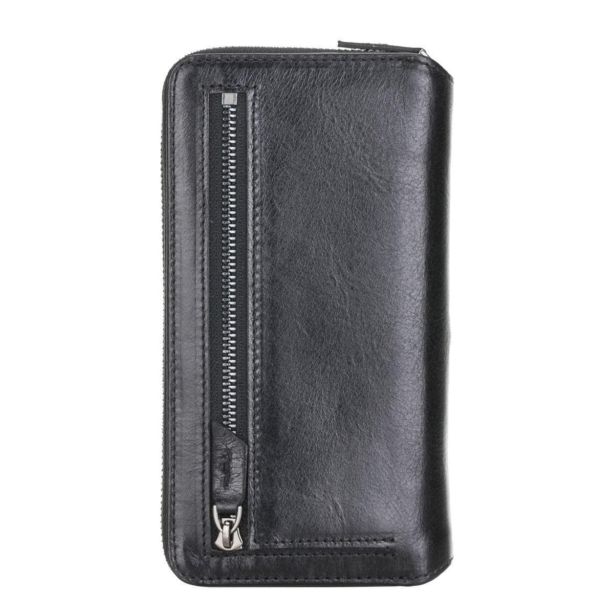 BOULETTA MAGNETISCH ABNEHMBARE POUCH HANDYHÜLLE AUS LEDER FÜR GALAXY S21 ULTRA- Black