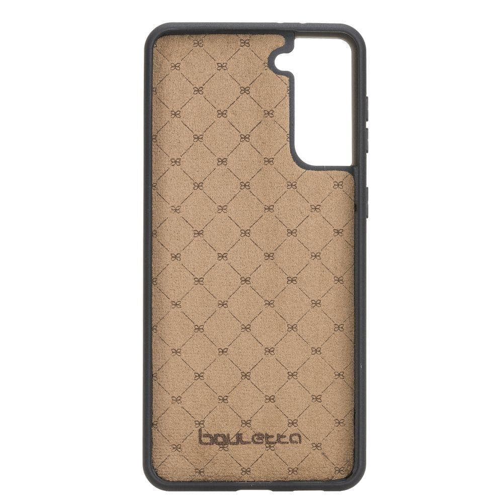 BOULETTA FLEX COVER BACK LEDER CASE FÜR SAMSUNG GALAXY S21 PLUS- Dark Brown