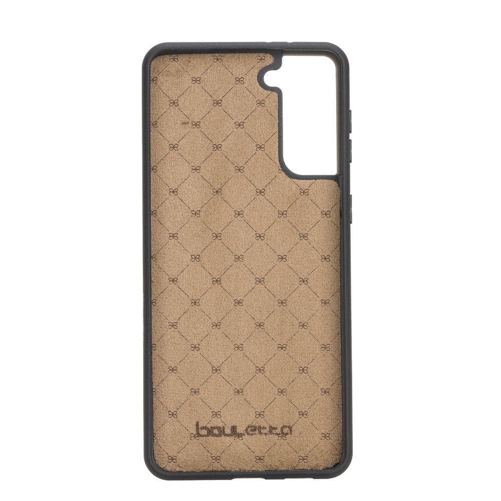 BOULETTA FLEX COVER BACK LEDER CASE FÜR SAMSUNG GALAXY S21 PLUS- Black