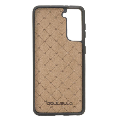 BOULETTA MAGNETISCHE ABNEHMBARE POUCH HANDYHÜLLE AUS LEDER MIT RFID-BLOCKER FÜR SAMSUNG GALAXY S21 Plus - Tan