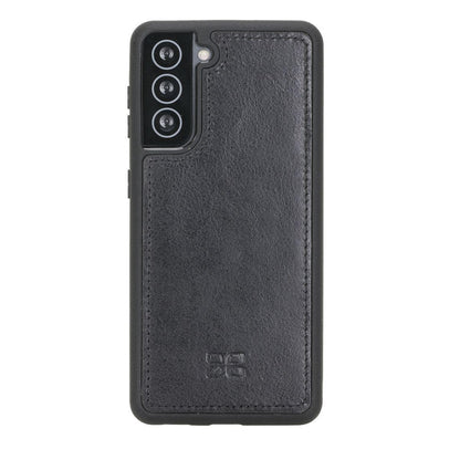 BOULETTA MAGNETISCHE ABNEHMBARE POUCH HANDYHÜLLE AUS LEDER FÜR SAMSUNG GALAXY S21| Black
