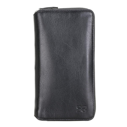 BOULETTA MAGNETISCHE ABNEHMBARE POUCH HANDYHÜLLE AUS LEDER FÜR SAMSUNG GALAXY S21| Black