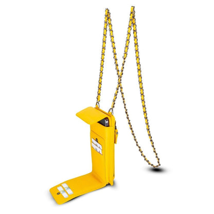 Bouletta Avjin Echtleder universal Handytasche mit Schulterriemen bis 6.7" - Grün