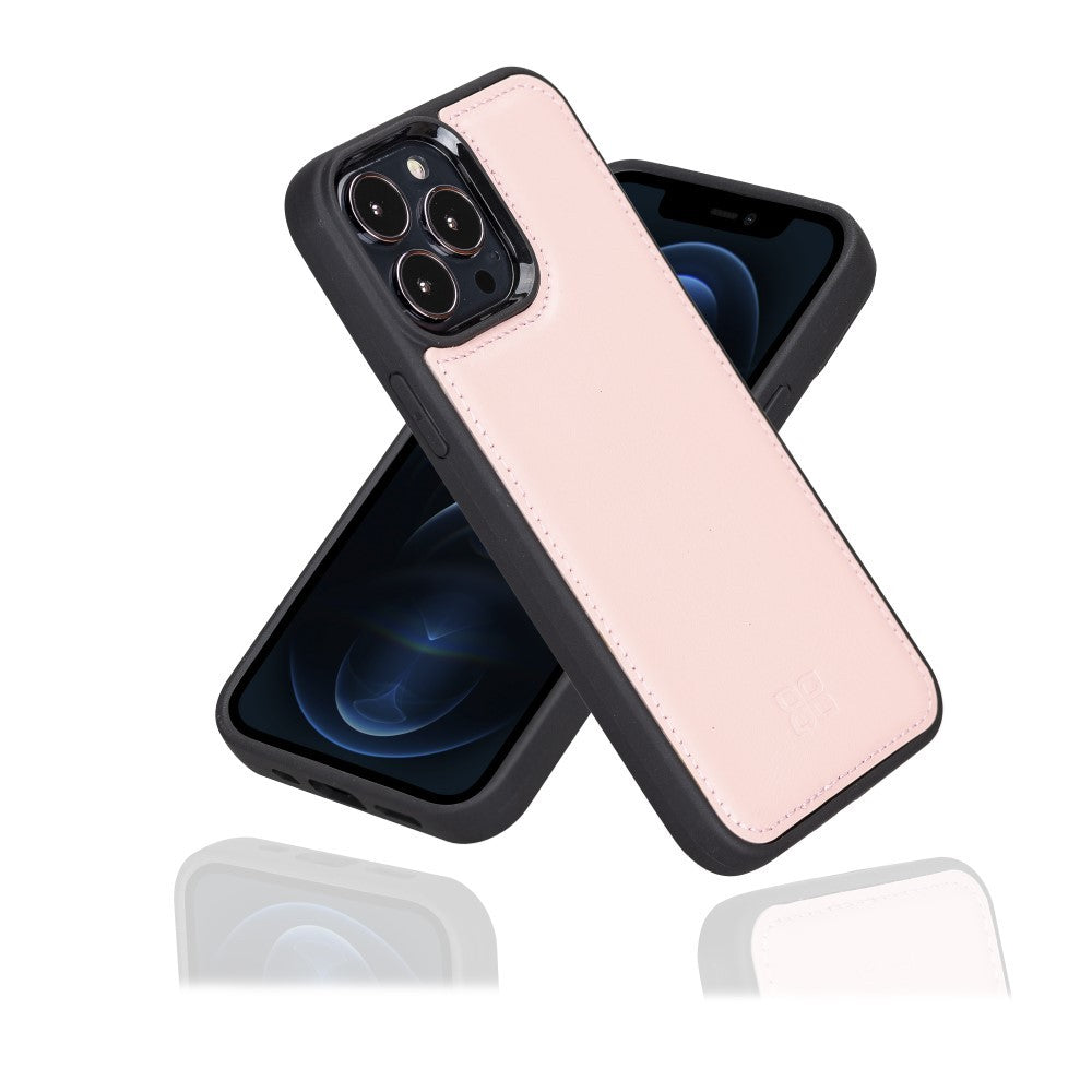 Bouletta Flex Cover Back Leder Case für iPhone 13 Pro Max 6.7 - Lila