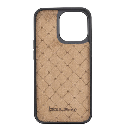 Bouletta Flex Cover Back Leder Case für iPhone 13 Pro Max 6.7 - Rot