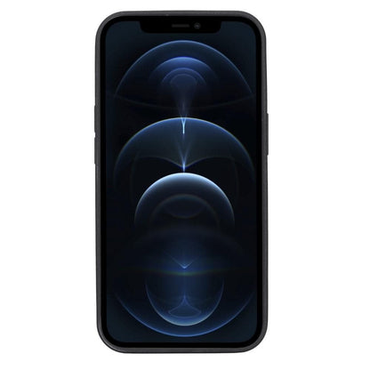 Bouletta Flex Cover Back Leder Case mit Kartenfach für iPhone 13 Pro Max 6.7 - Blau