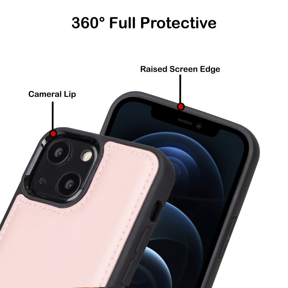 Bouletta Flex Cover Back Leder Case für iPhone 13 Serien