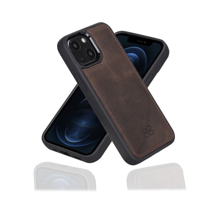 Bouletta Flex Cover Back Leder Case für iPhone 13 Serien