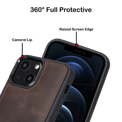 Bouletta Flex Cover Back Leder Case für iPhone 13 Serien