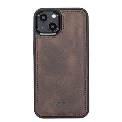 Bouletta Flex Cover Back Leder Case für iPhone 13 Serien