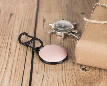 Pelit AirTag Lederhülle - Pink