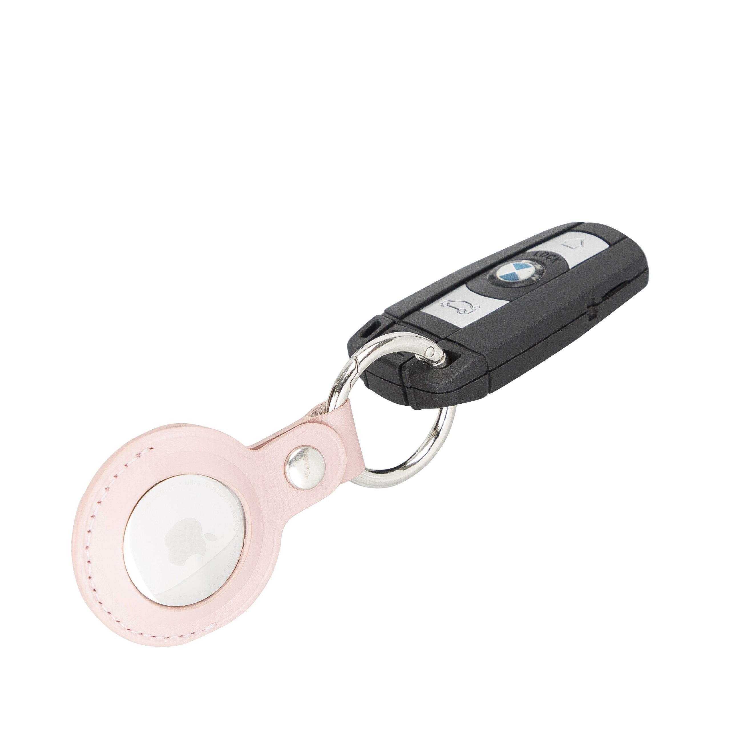 Arta AirTag Lederhülle - Pink