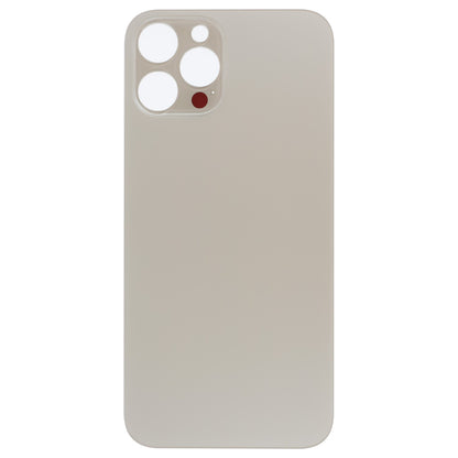 Cover Glas Rückseite mit grossen Löchern, Kompatibel mit iPhone 12 Pro Max - Gold
