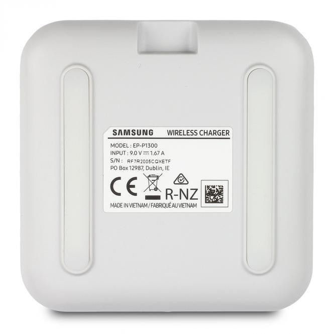 Samsung Wireless Charger Pad EP-P1300BWEGEU mit Schnellladefunktion, Weiss