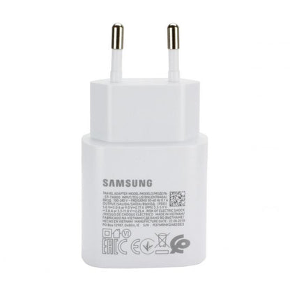 Samsung 25 Watt Schnellladegerät EP-TA800NWEGEU Weiss