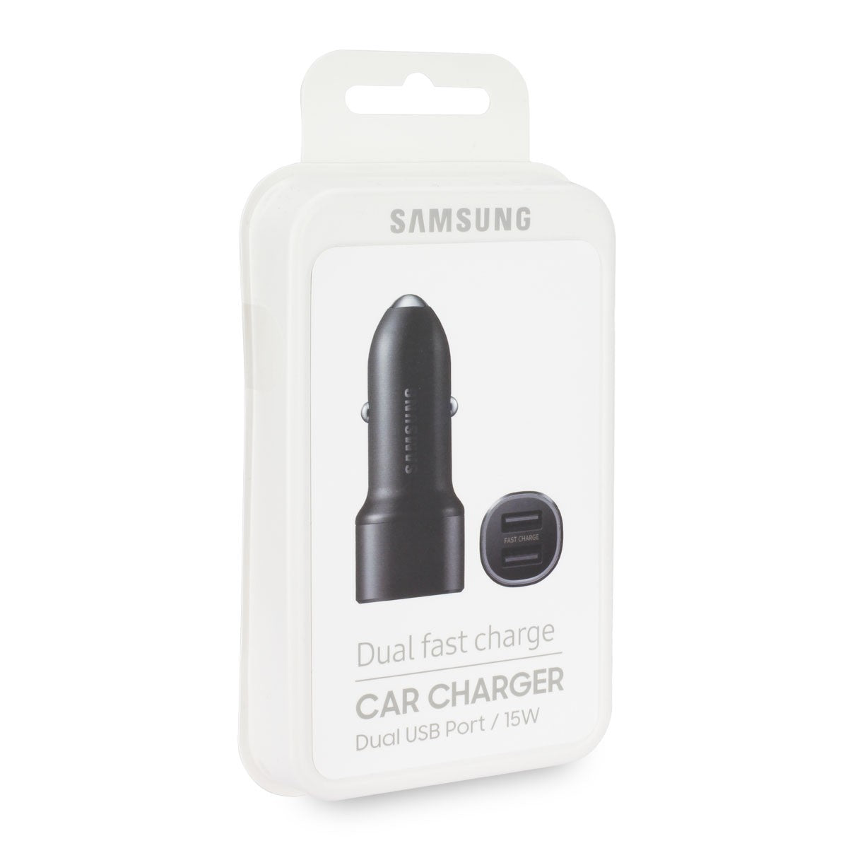 Samsung Dual KFZ-Schnell-Ladegerät EP-L1100NBEGWW, Schwarz
