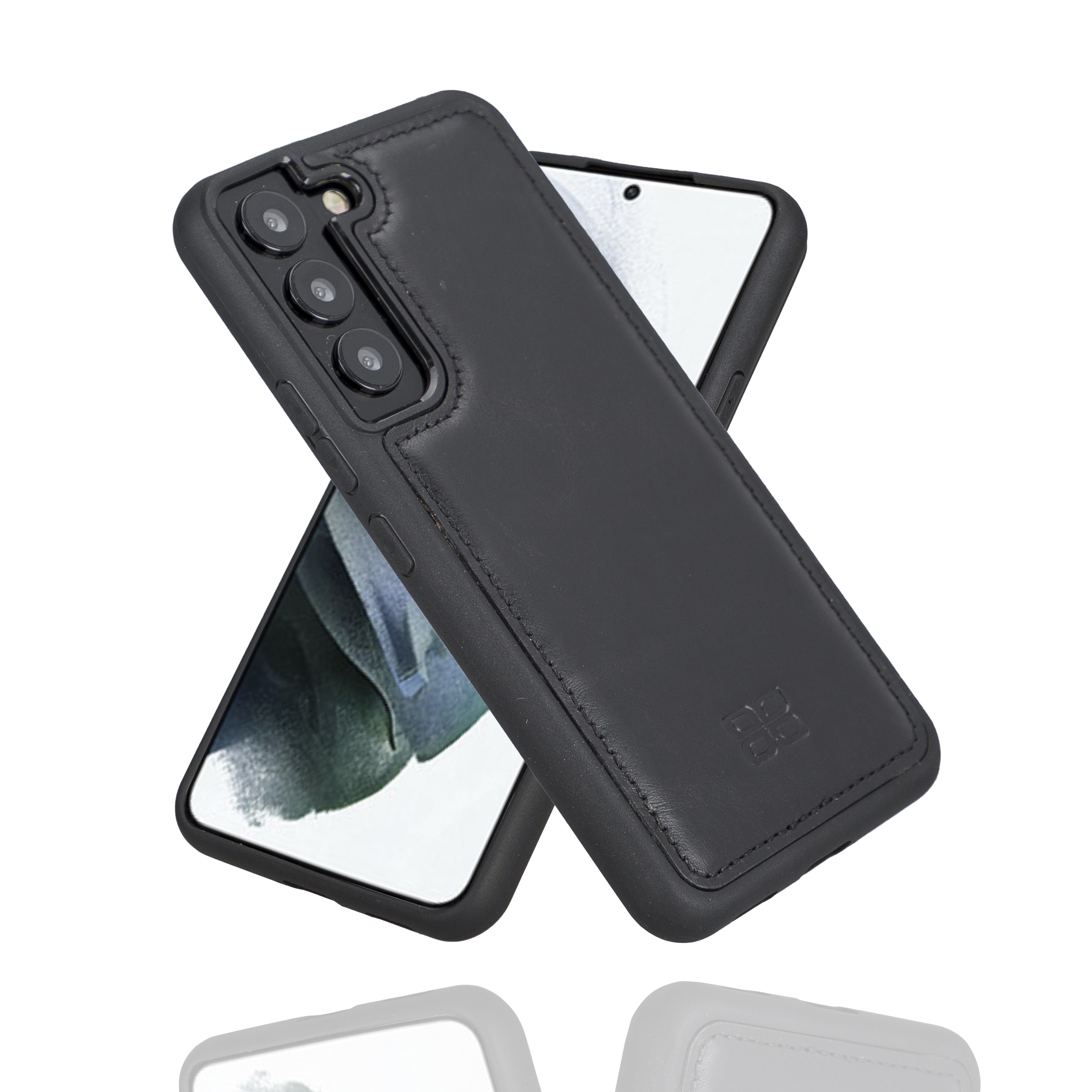 BOULETTA FLEX COVER BACK LEDER CASE FÜR SAMSUNG GALAXY S22 - Schwarz