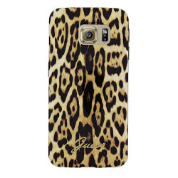 TPU Case Guess Animalier Samsung G925F Galaxy S6 Edge Leopard