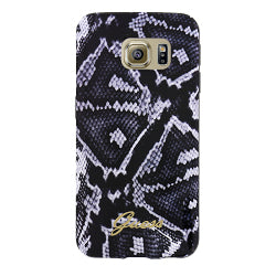 TPU Case Guess Leopard für Samsung G920F Galaxy S6 Schwarz