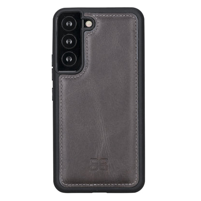 BOULETTA FLEX COVER BACK LEDER CASE FÜR SAMSUNG GALAXY S22 - Grau