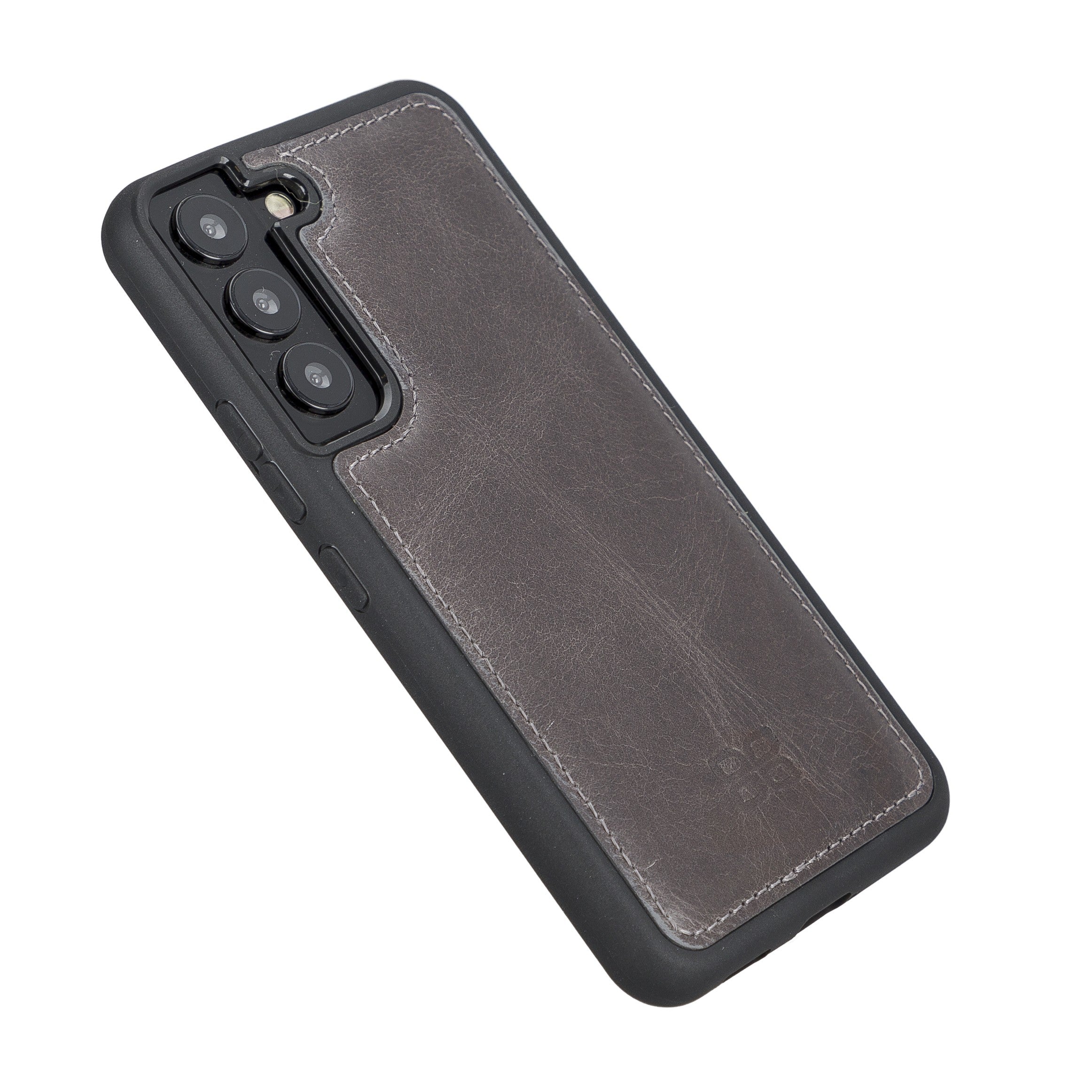 BOULETTA FLEX COVER BACK LEDER CASE FÜR SAMSUNG GALAXY S22 - Grau