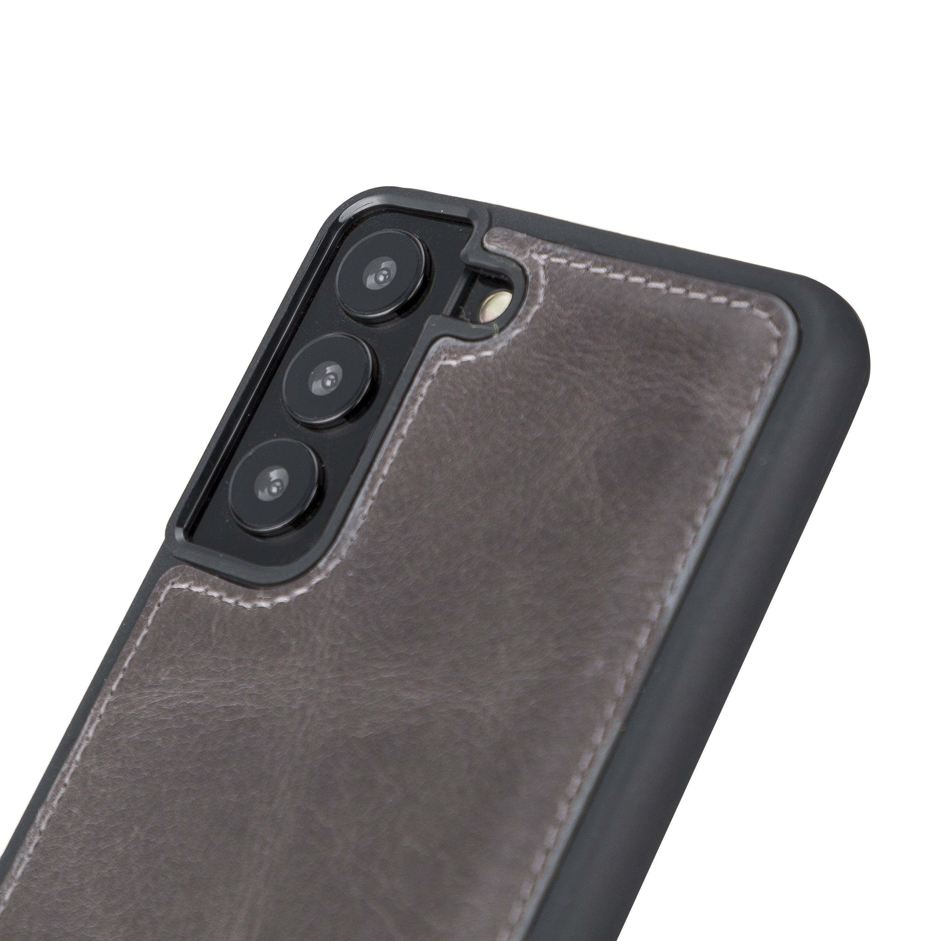 BOULETTA FLEX COVER BACK LEDER CASE FÜR SAMSUNG GALAXY S22 - Grau