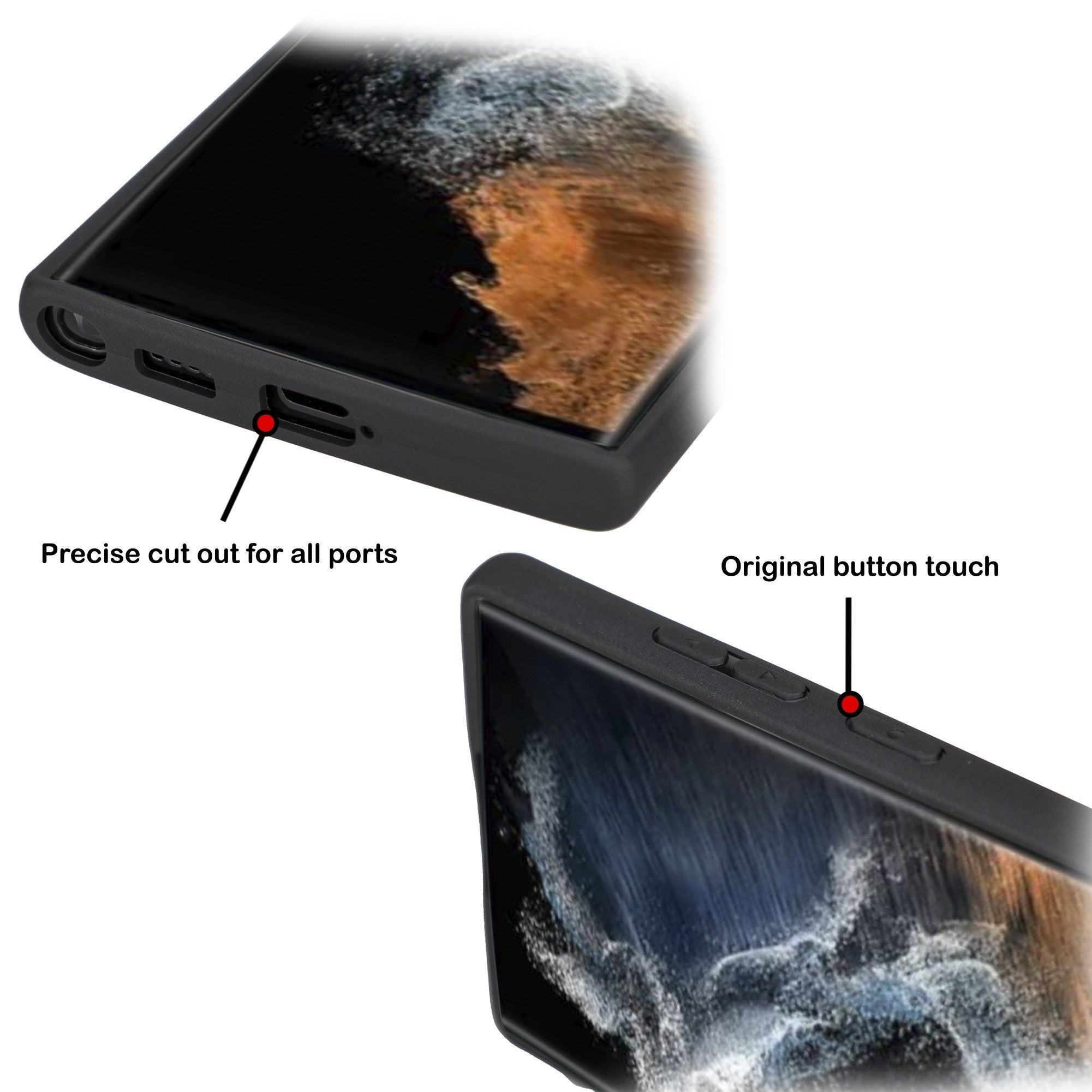 BOULETTA FLEX COVER BACK LEDER CASE FÜR SAMSUNG GALAXY S22 Ultra - Grau
