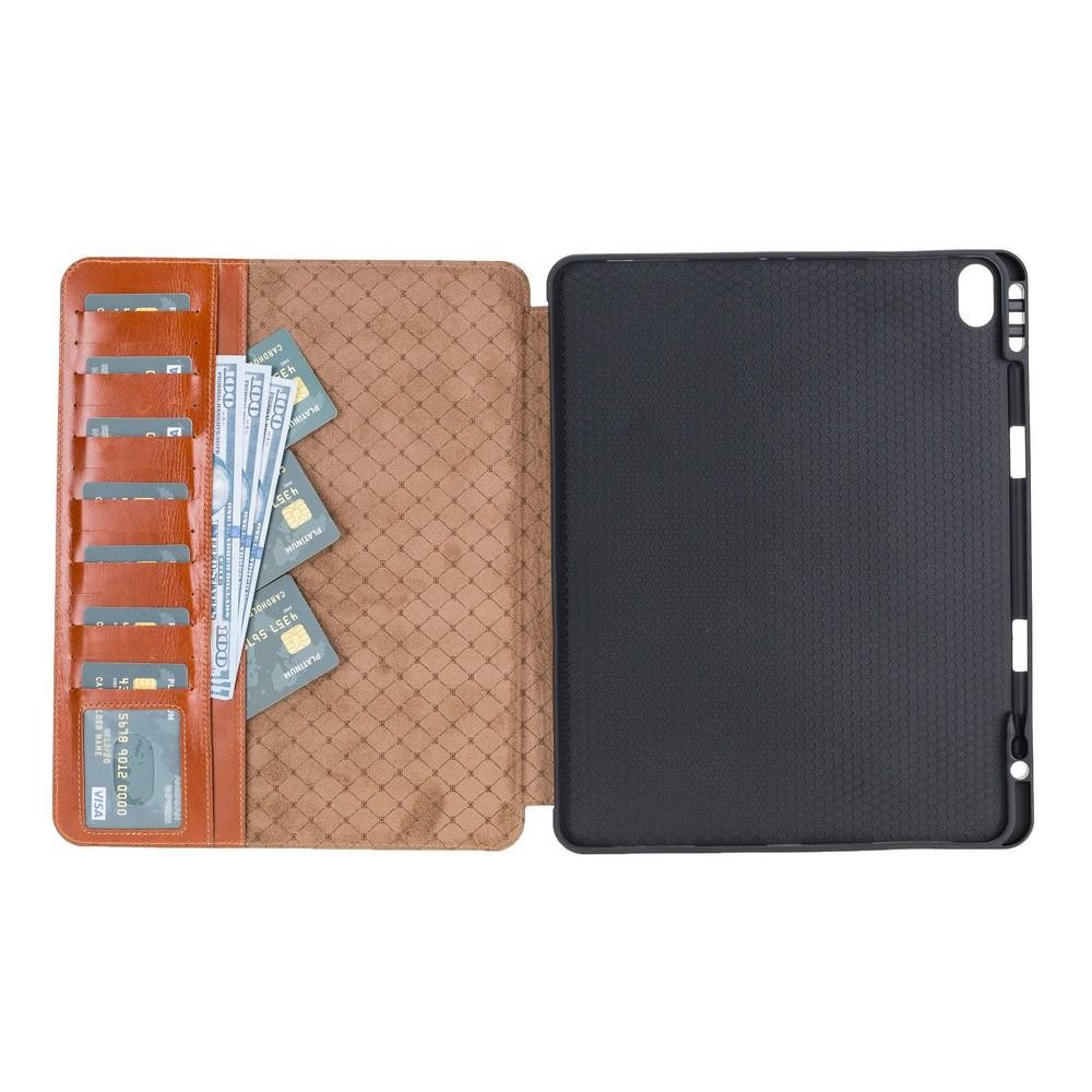 iPad Pro 12.9" Leder-Etui für die 2. Generation - Modell Tan Eto