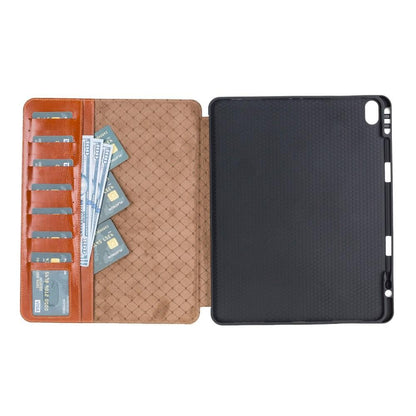 iPad Pro 12.9" Leder-Etui für die 2. Generation - Modell Tan Eto