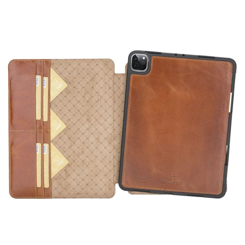 iPad Pro 12.9" Leder-Etui für die 4. Generation - Tan Felix Modell