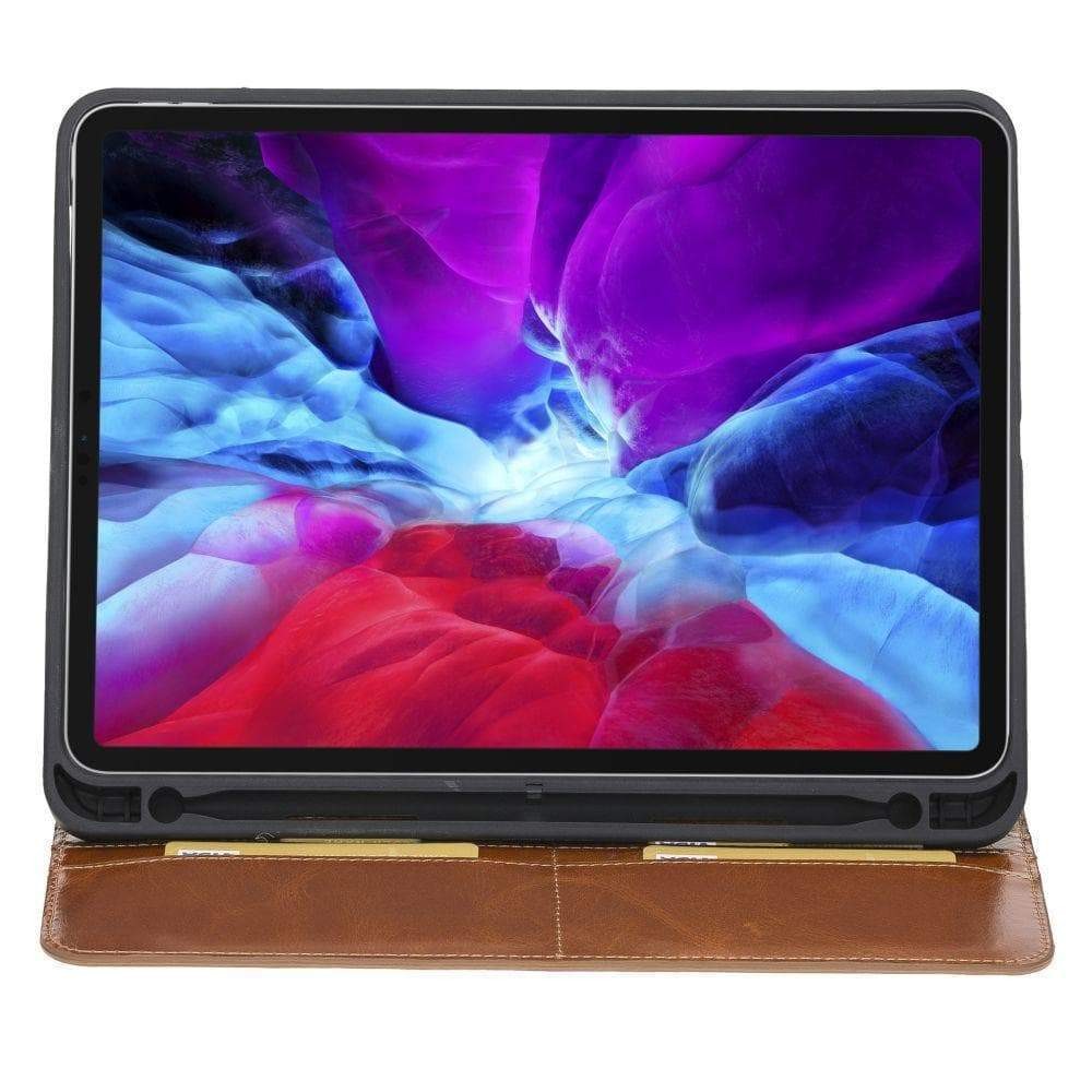 iPad Pro 12.9" Leder-Etui für die 4. Generation - Tan Felix Modell