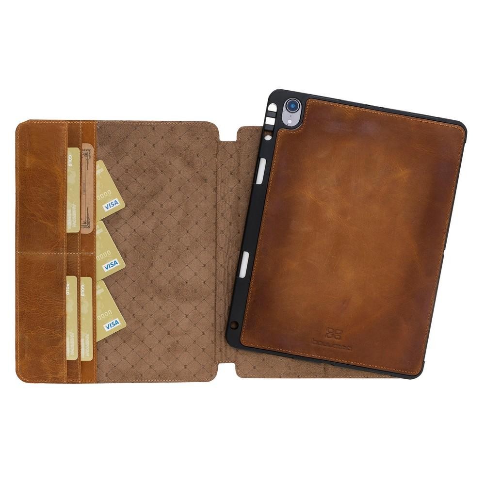 iPad Pro 11" Leder-Etui für die 1. Generation - Braun Eto Modell