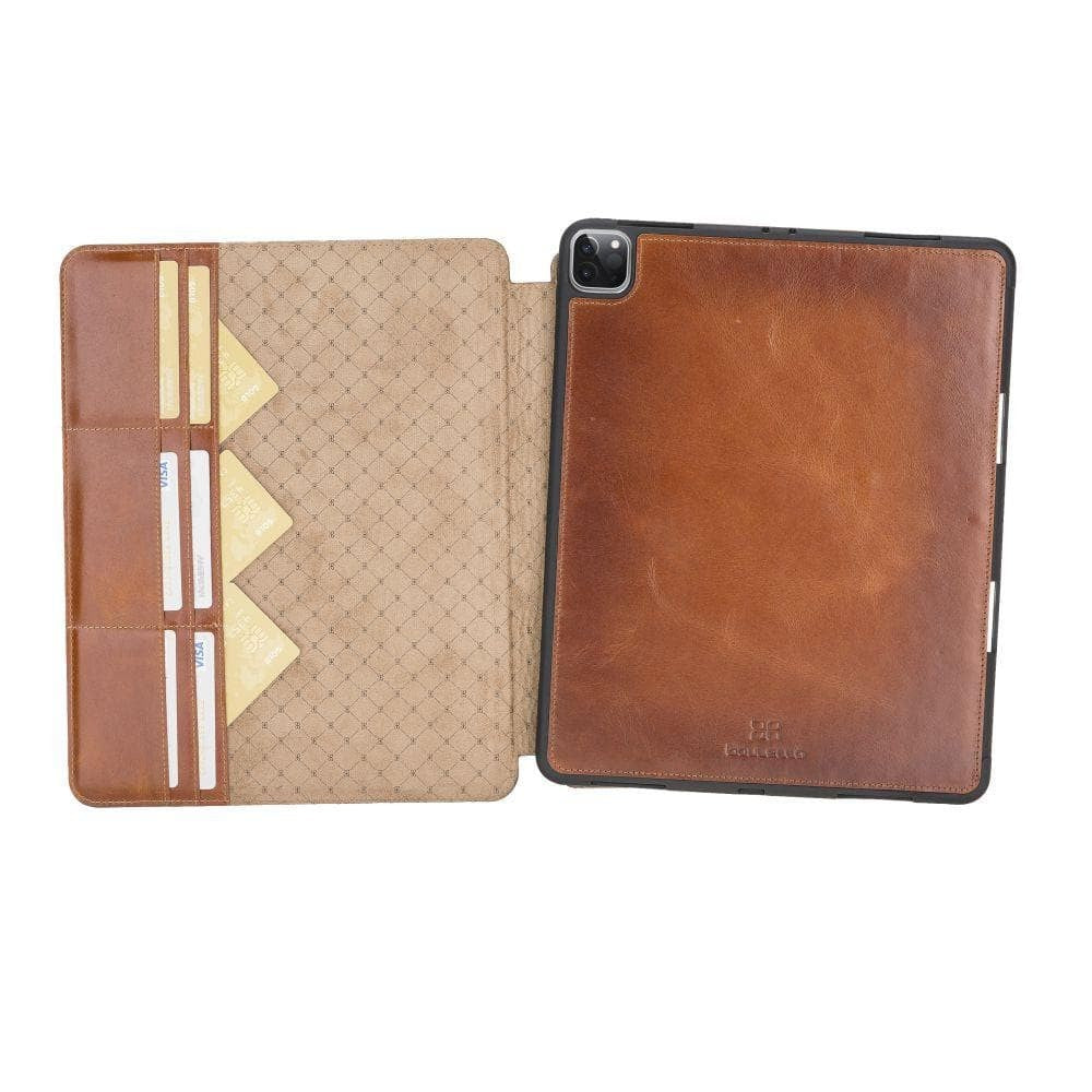 iPad Pro 11" Leder-Etui für die 2. Generation - Modell Tan Eto