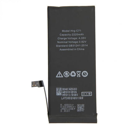 Akku mit Extra Power für Apple iPhone 7, 2200mAh inkl. Akku Klebesticker