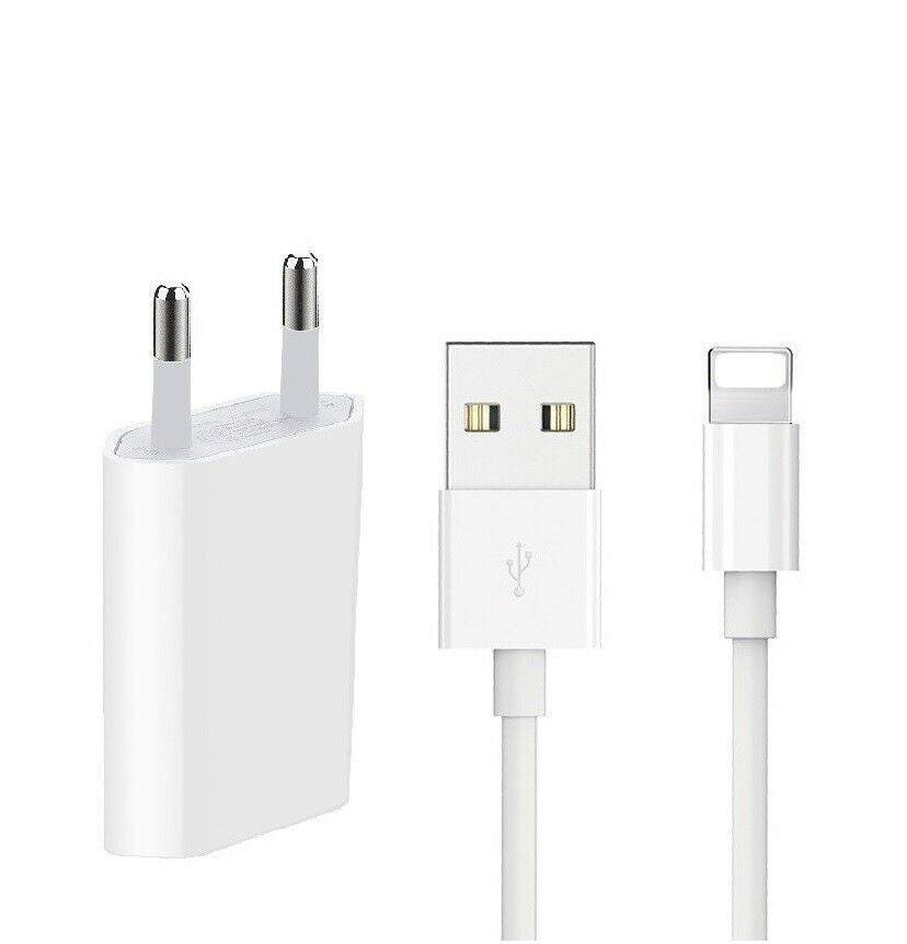 Ladekabel Netzteil passt für iPhone 5 6 7 8 11 12 X Xs Xr Xs Max iPad