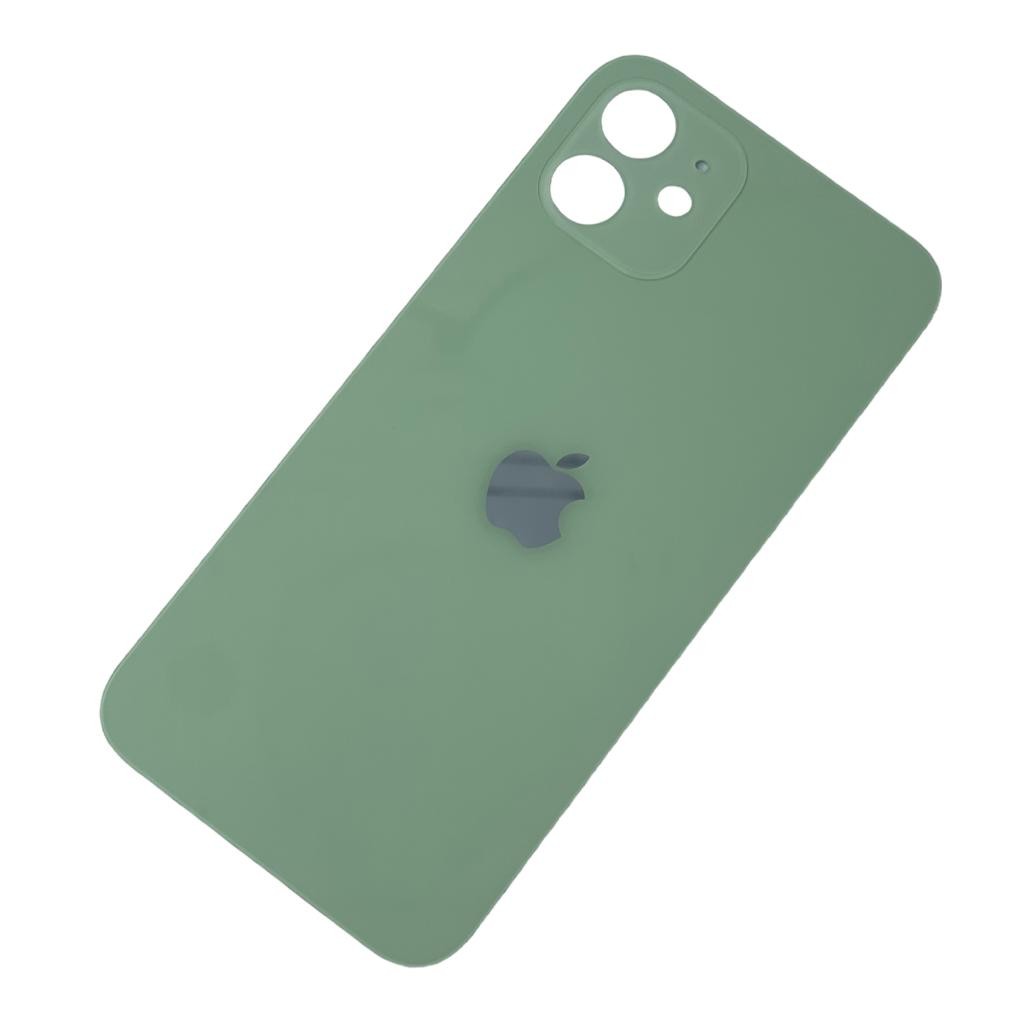 iPhone 12 Mini Back Glass Akkudeckel Rückschale Big Hole Schwarz A2399