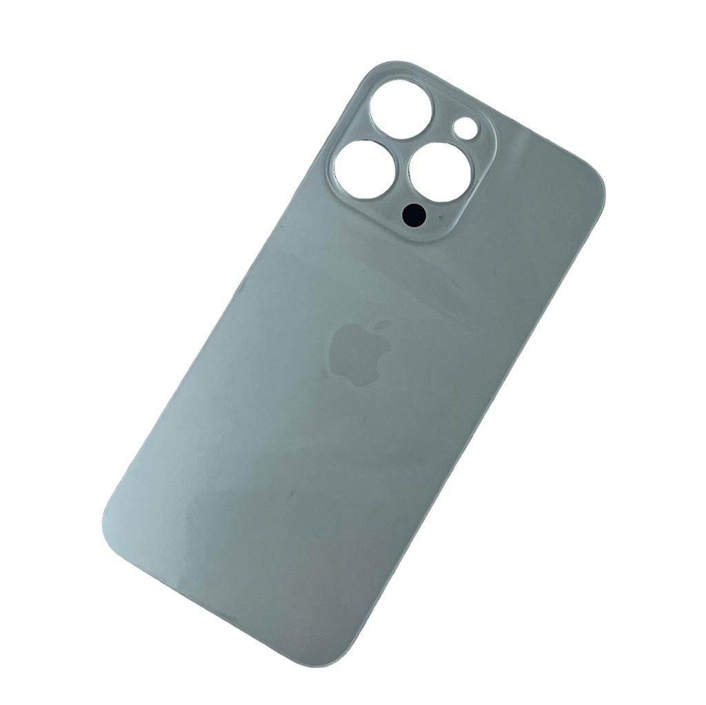 iPhone 13 Pro Back Glass Akkudeckel Rückschale Big Hole weiss