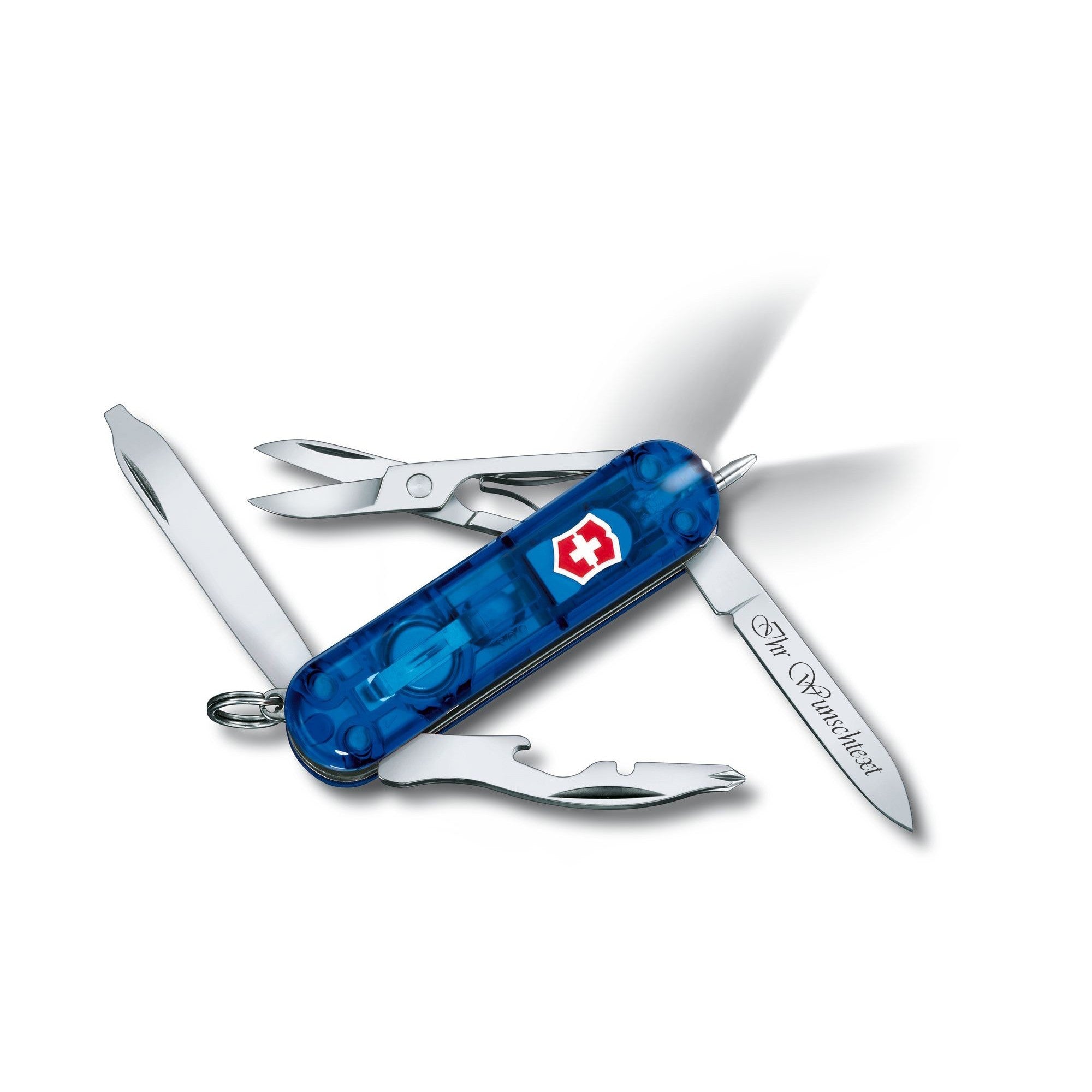 Victorinox Midnite Manager Blau Transparent