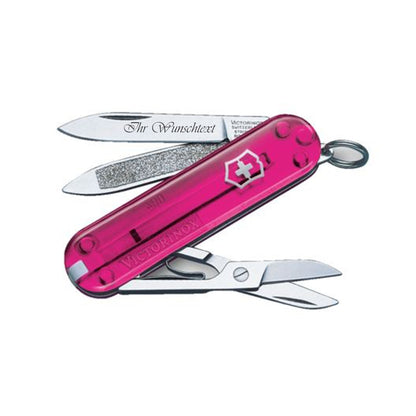 Victorinox Classic SD Pink Transparent