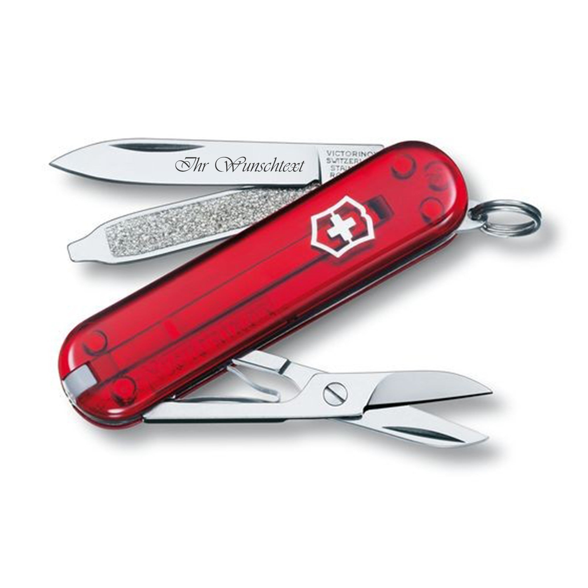Victorinox Classic SD Rot Transparent