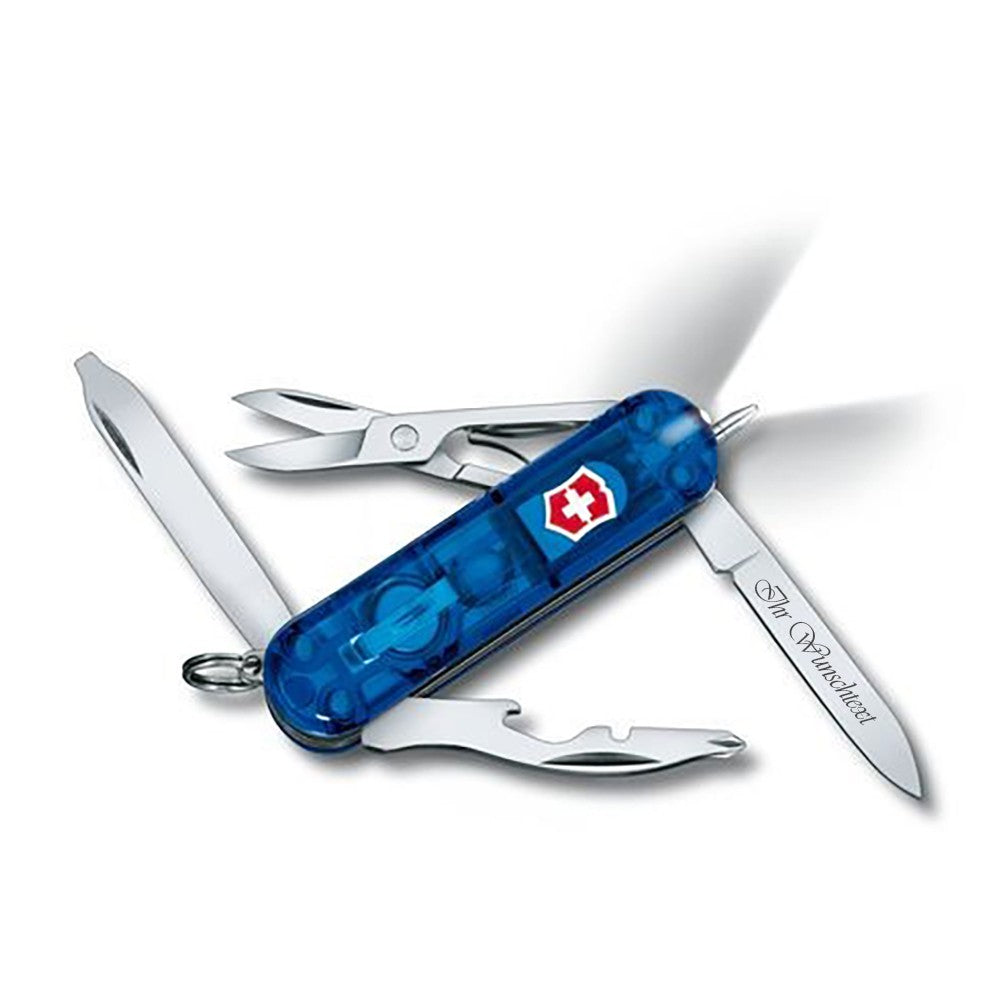 Victorinox Midnite Manager Blau Transparent