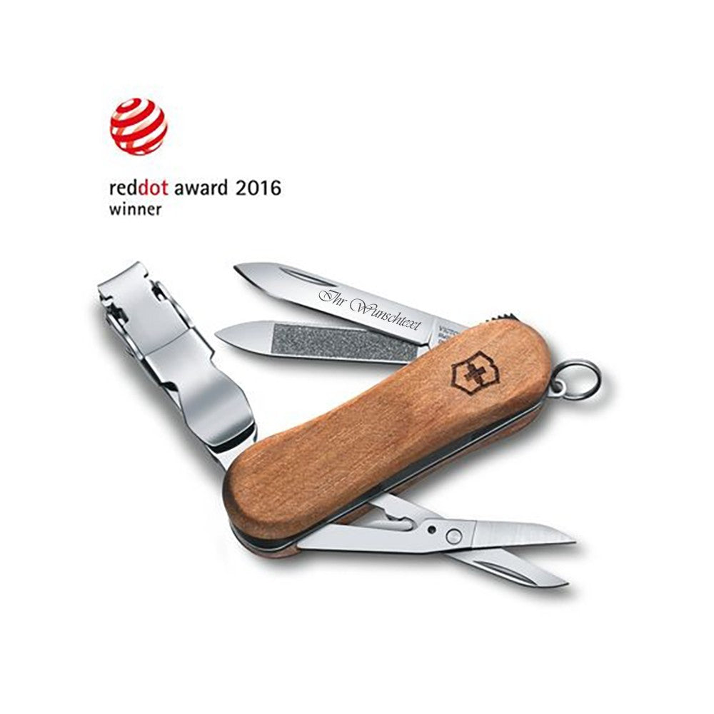 Victorinox NailClip Wood 580 Nussbaumholz