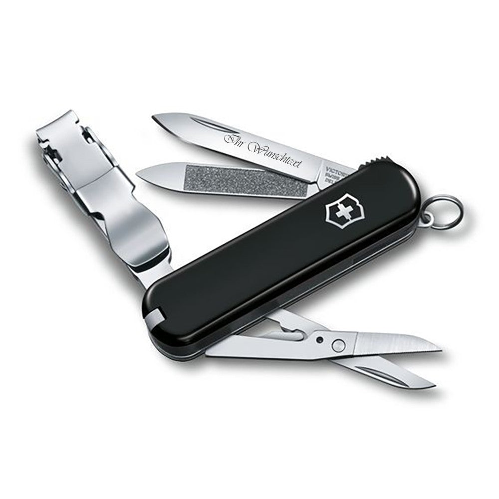 Victorinox Nail Clip Schwarz
