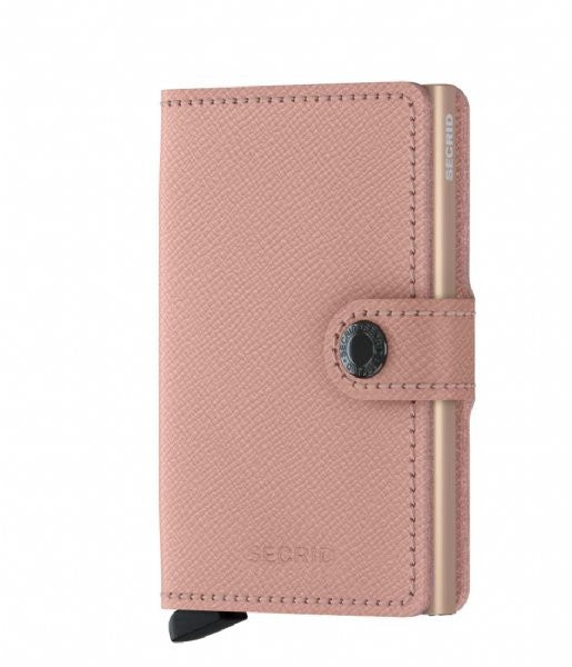 Secrid Miniwallet Crisple, Rose (AUF WUNSCH MIT GRAVUR)