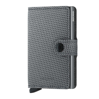 Secrid Carbon Miniwallet cool grey (AUF WUNSCH MIT GRAVUR)