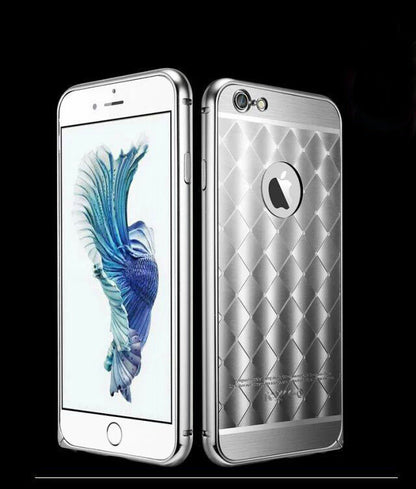 Silber LUXUS Aluminium Spiegel Bumper Case iphone 6+ / 6S+