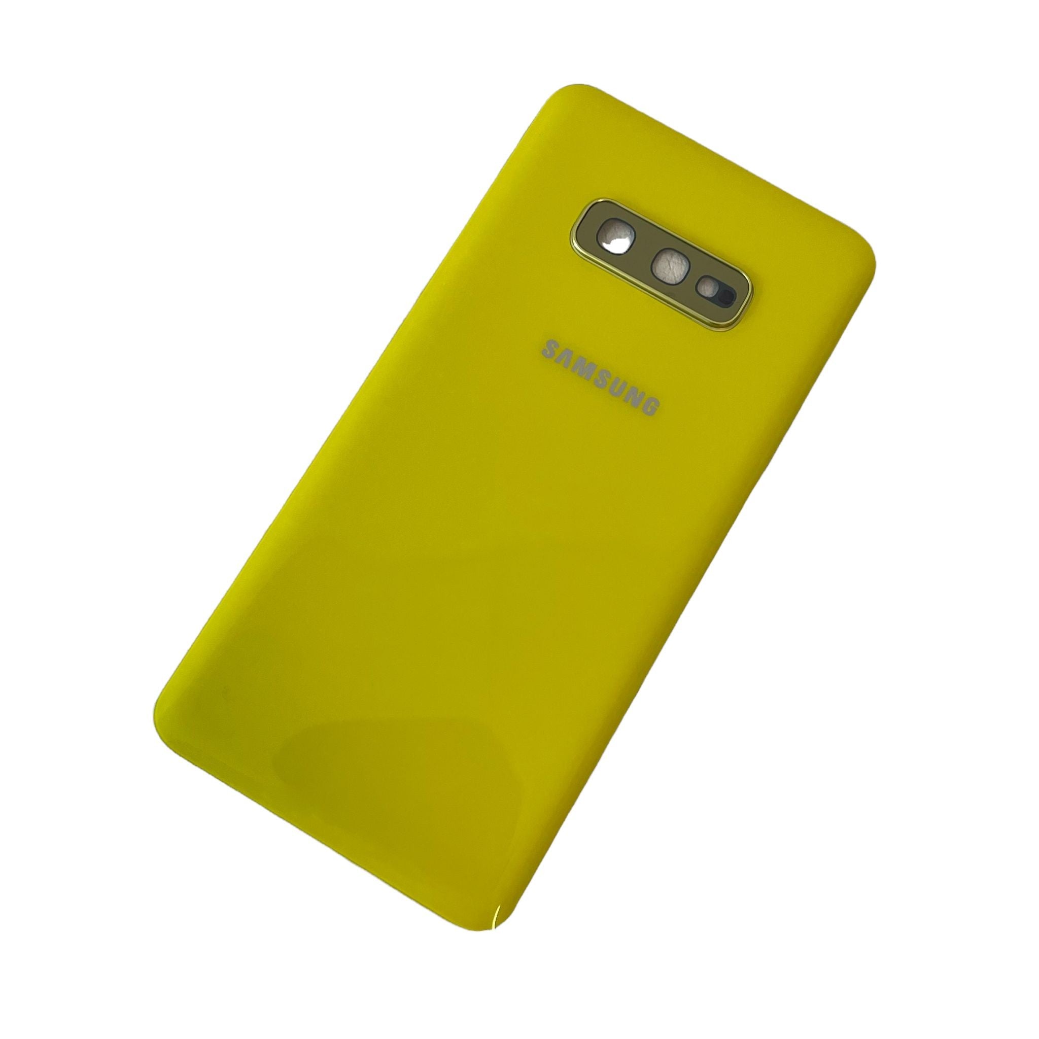 Samsung Galaxy S10E OEM Backglass Akku Deckel Gelb