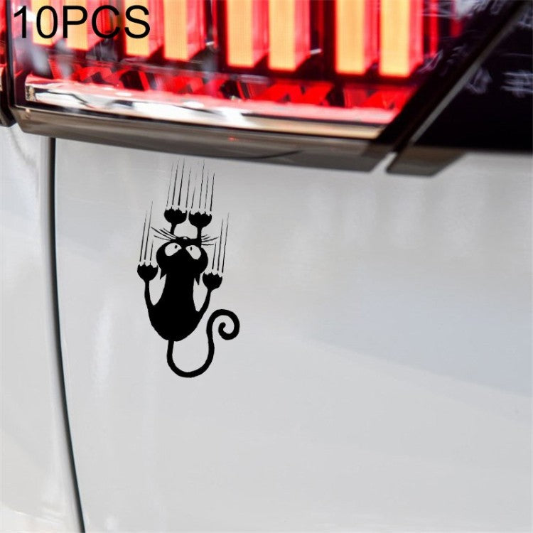 Katze Aufkleber Lustig Funny Tuning sticker film Car DIY Schwarz
