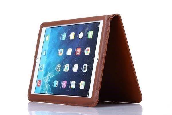 iPad 2 3 4 Leder Schutz Hülle Etui Braun