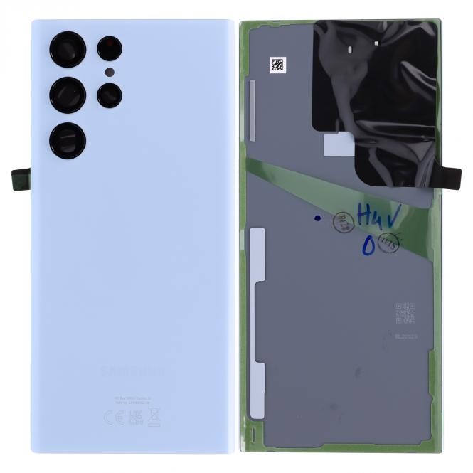 Samsung Galaxy S22 Ultra 5G S908B Akkudeckel, Sky Blue Serviceware